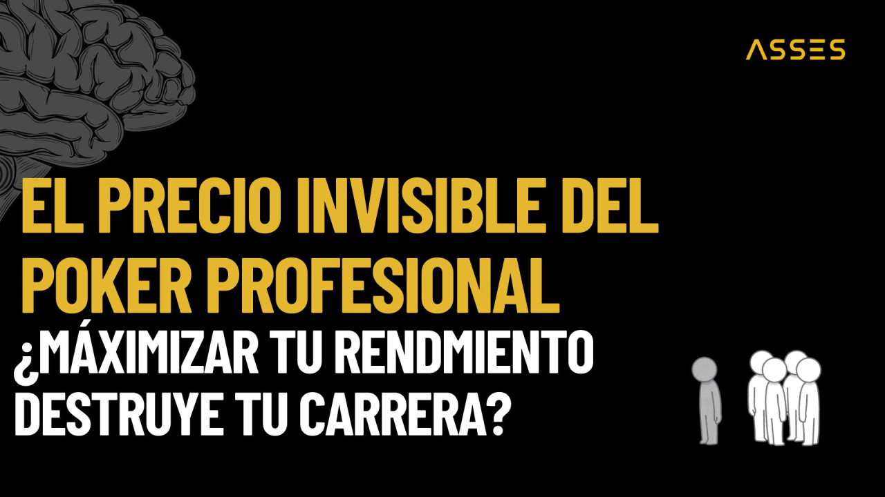 El precio invisible del poker profesional: cuando intentar maximizar tu rendimiento empieza a destruir tu carrera
