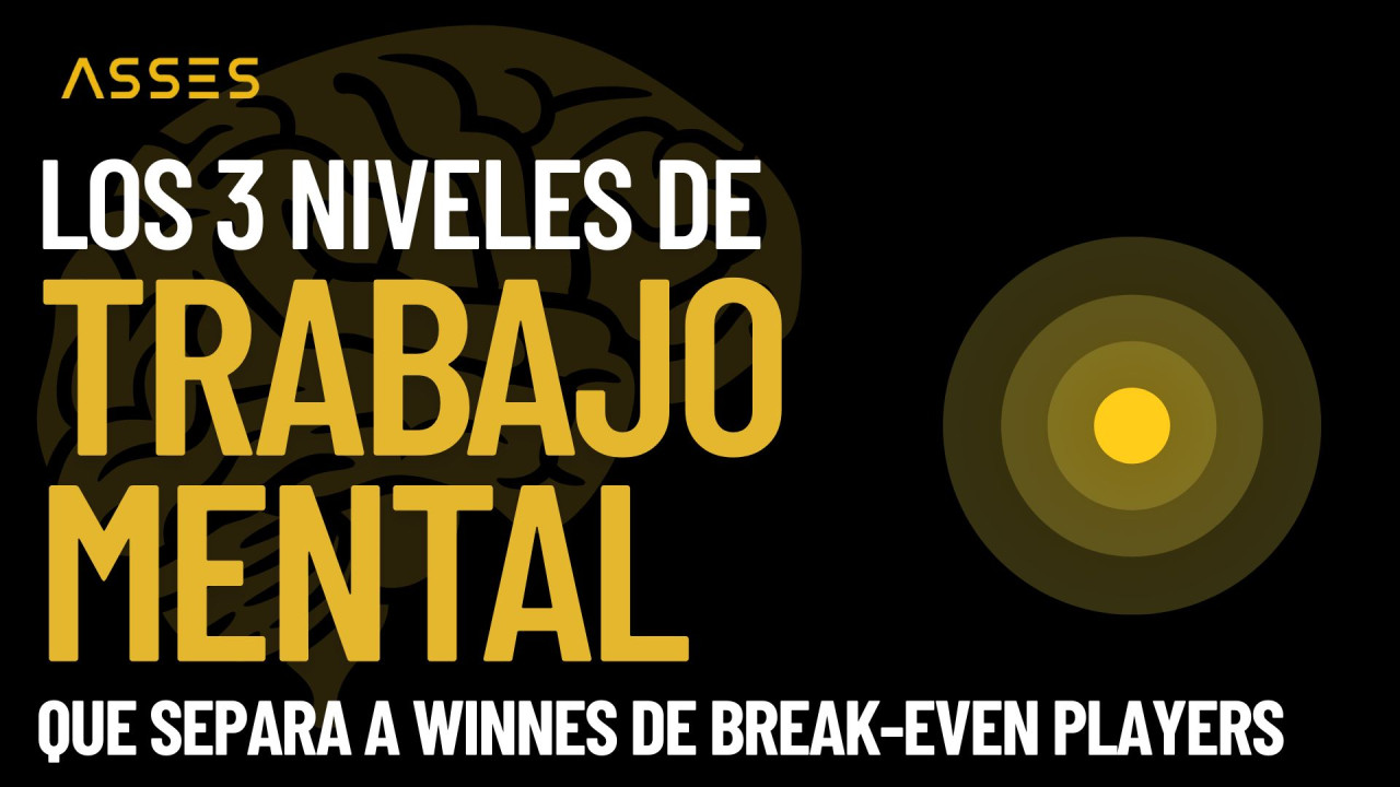 Los 3 Niveles de trabajo mental en poker (Y por qué estar "bien" no es suficiente)