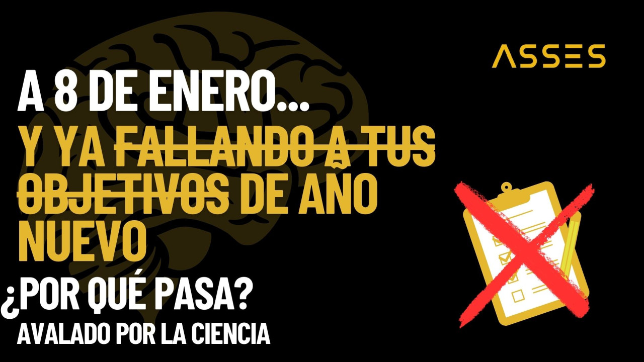 Estamos a 8 de enero. Y ya sabes que algo no está funcionando