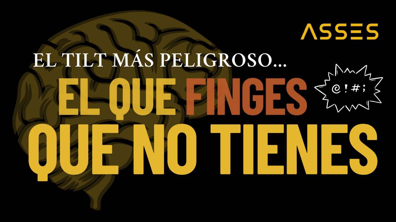 No estoy tilt. Solo estoy jugando más agresivo