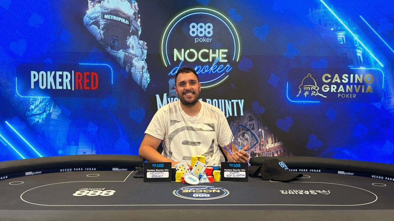 Carlos Mendiola gana el tercer episodio de la novena temporada de Noche de Poker
