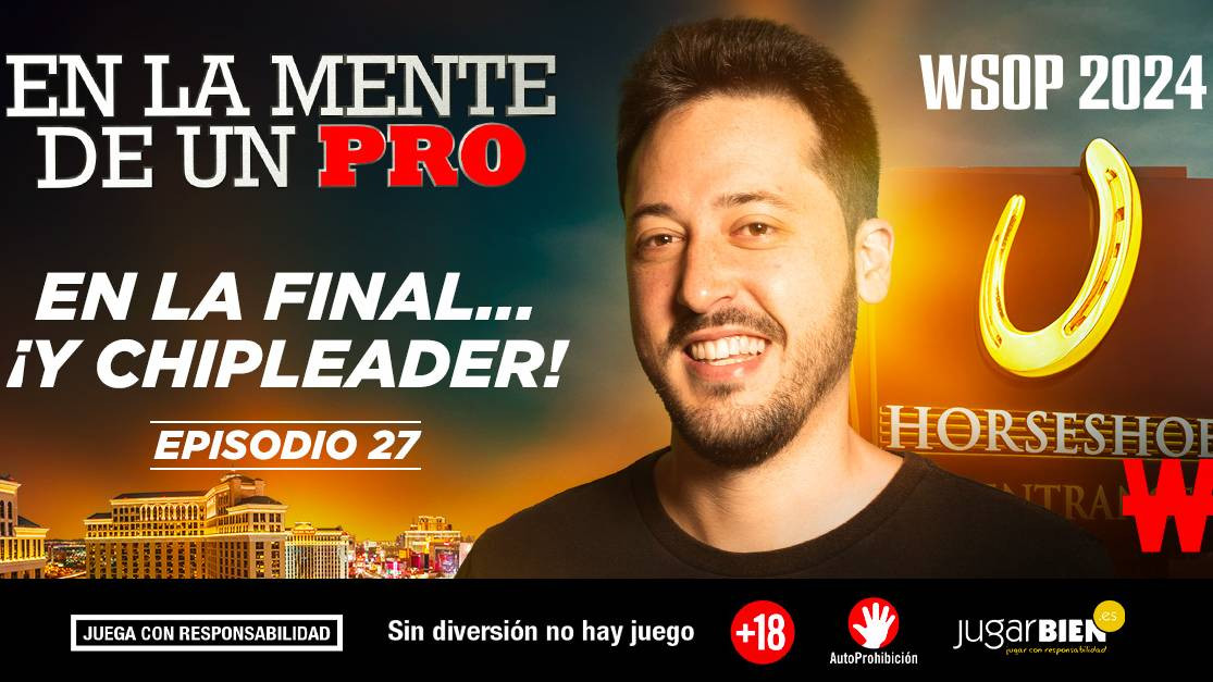 Adrián Mateos líder de la mesa final del 6-max de 10.000 $