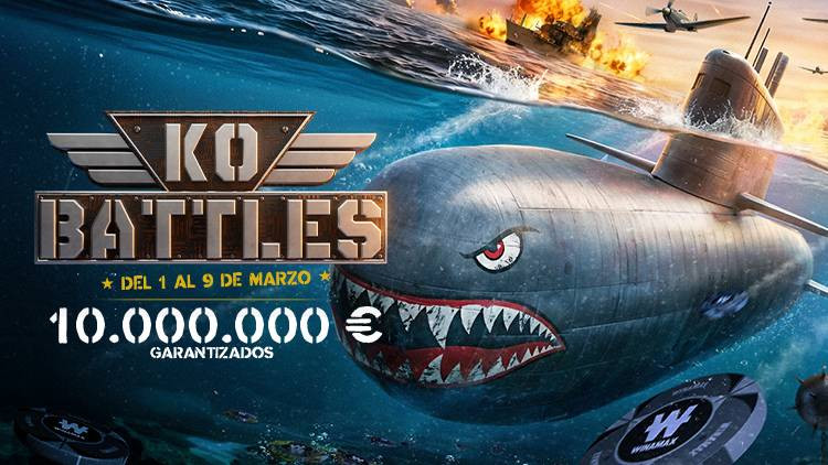 Clasificatorios para torneos en vivo y el inicio de los KO Battles este fin de semana en WInamax