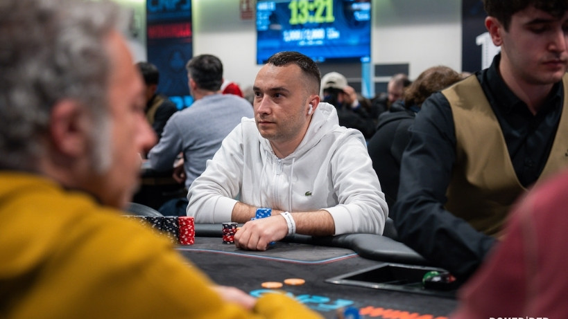 Ihor Rekutin lidera el Día 1A del Main Event del CNPW Barcelona