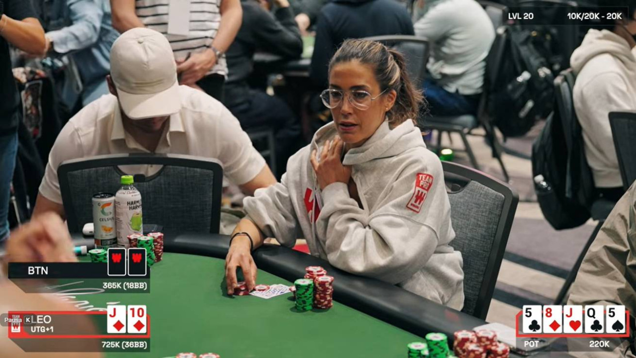 Leo Margets llega al Día 5 del Main Event en el capítulo 14