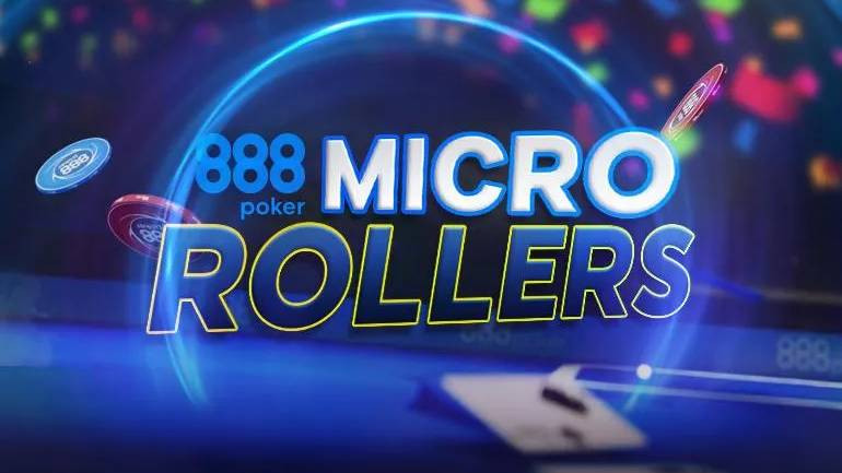 No te pierdas los Torneos Micro Rollers de 888poker.es