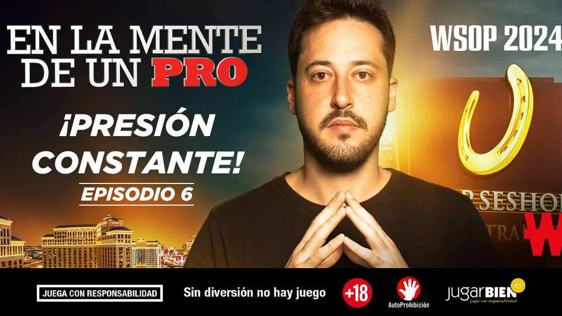 Adrián Mateos como un tiro en el Episodio 6 de En la Mente de un Pro