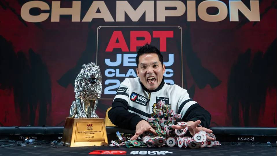 Tony 'Ren' Lin está en modo apisonadora: otros dos títulos en el APT Jeju Classic