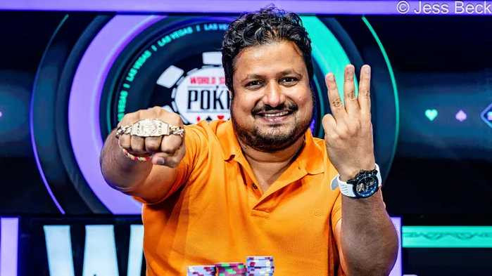 Santhosh Suvarna agranda su leyenda ganando su tercer brazalete de las WSOP