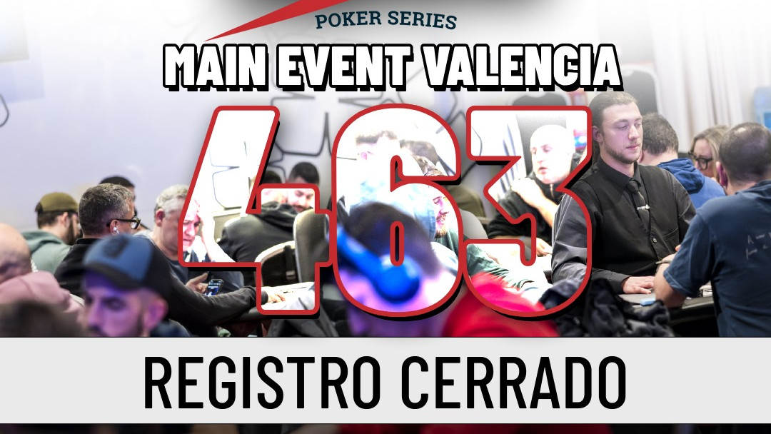 Ya es oficial: ¡463 registros en el Main Event de SIXERS Valencia!