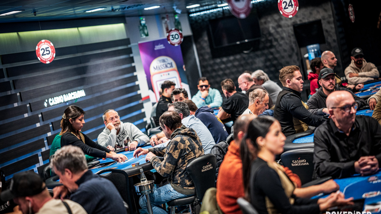 ¡Arranca el segundo vuelo del Main Event del CEP Barcelona!