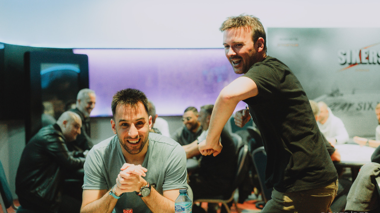 Dinner break y... ¡Nos vamos al cocktail SIXERS!