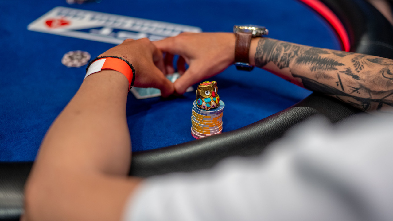 Stacks en el break de la cena