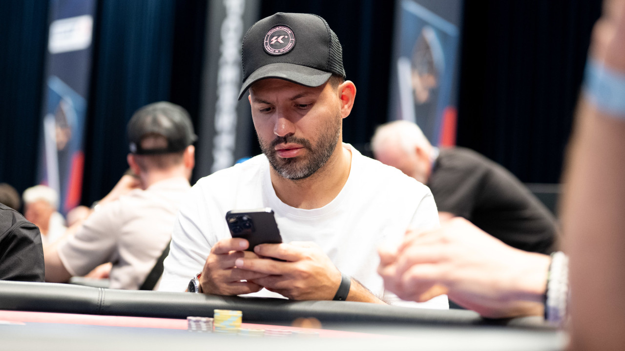 Sergio "Kun" Aguero está disfrutando de un Día 1B que ya supera las 500 entradas 