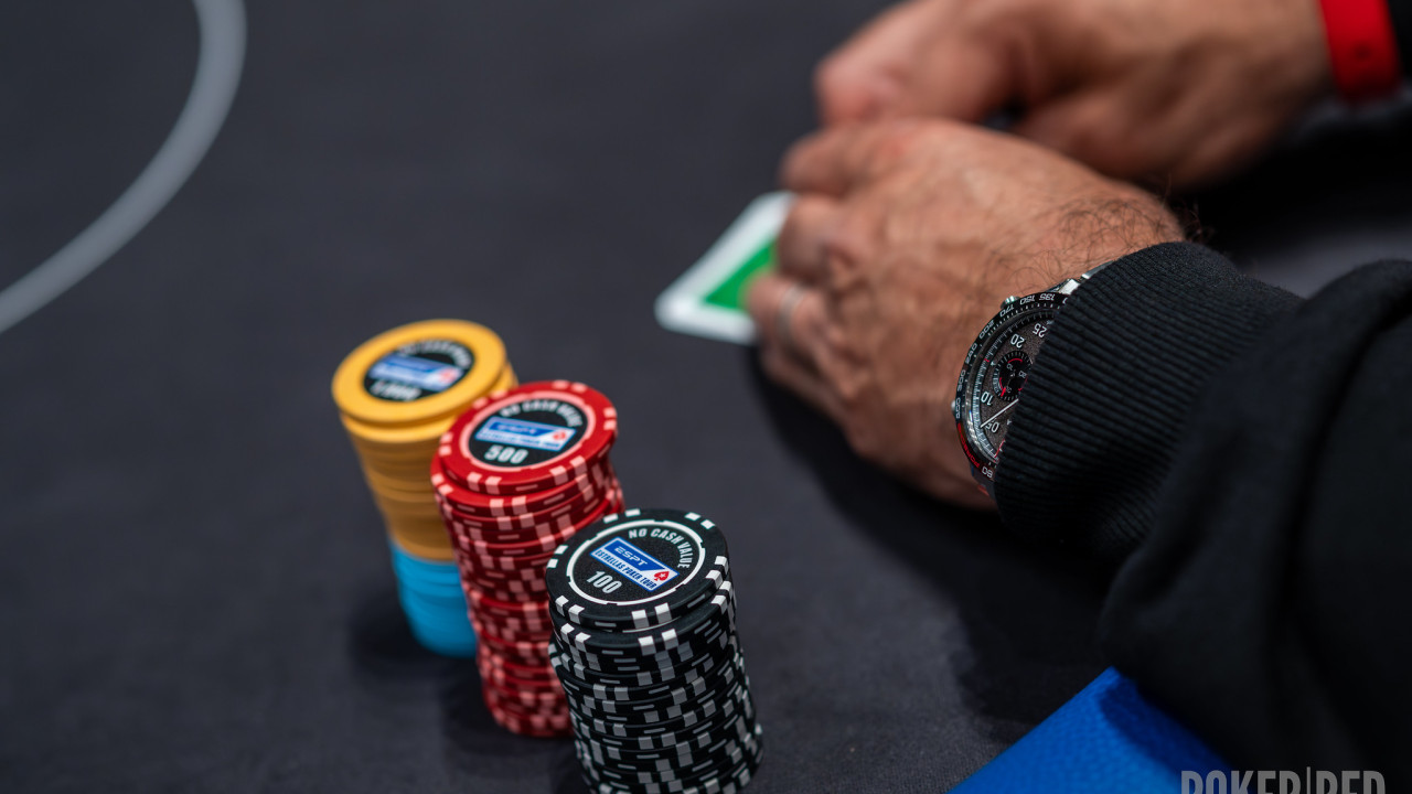 Sergi Panella al rail en el ESPT-UKIPT Main Event