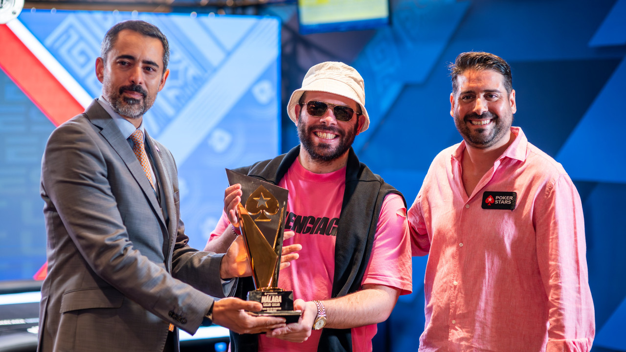 La bandera de italia ondea en el High Roller ESPT-UKIPT Málaga: Fabio Peluso es el campeón