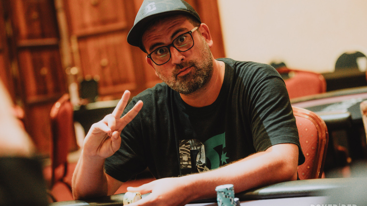 Overbet en river y a recoger