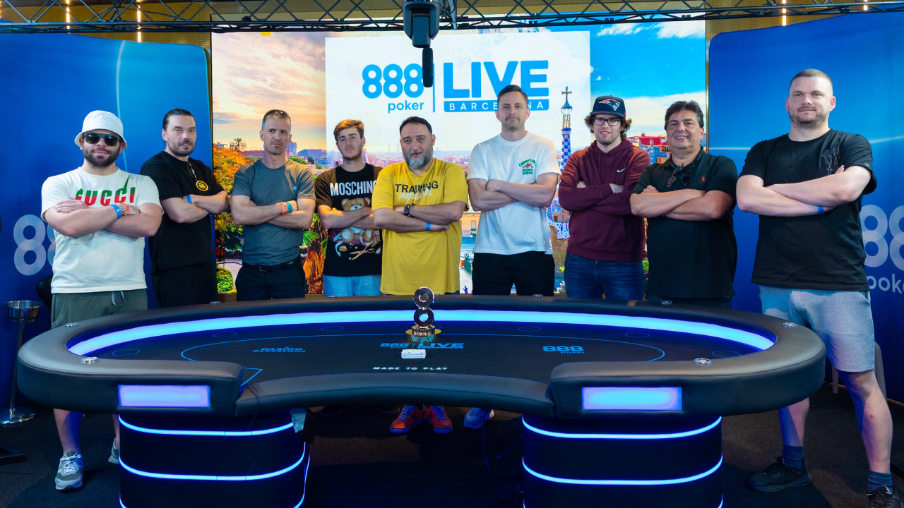 ¡Empieza la mesa final del 888Live Barcelona Main Event!