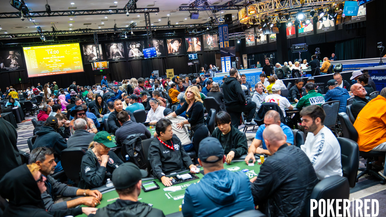 Stacks de los nuestros tras el dinner break 