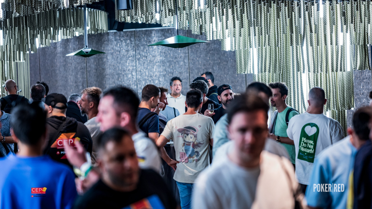 Los jugadores del Main Event han disfrutado de un picoteo cortesía del CEP