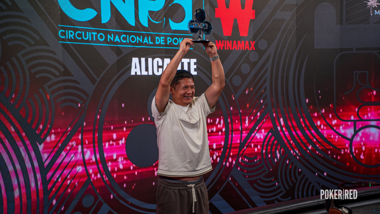 Hongbo Lin, campeón del Main Event del CNP Winamax Alicante por 46.917 €