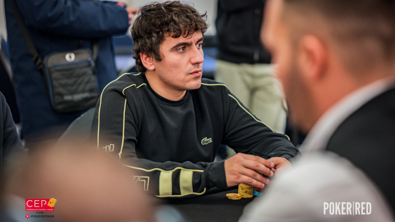 ¡Unai Zamarrón se dobla con riverazo en la última mano antes del descanso!