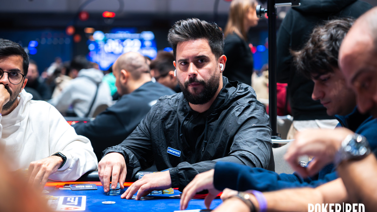 Primer all-in & call de Javi Fernández