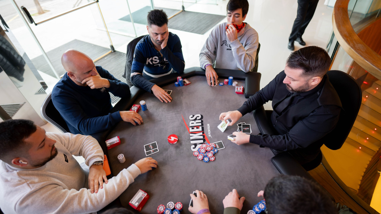 El chip count de las dos últimas mesas