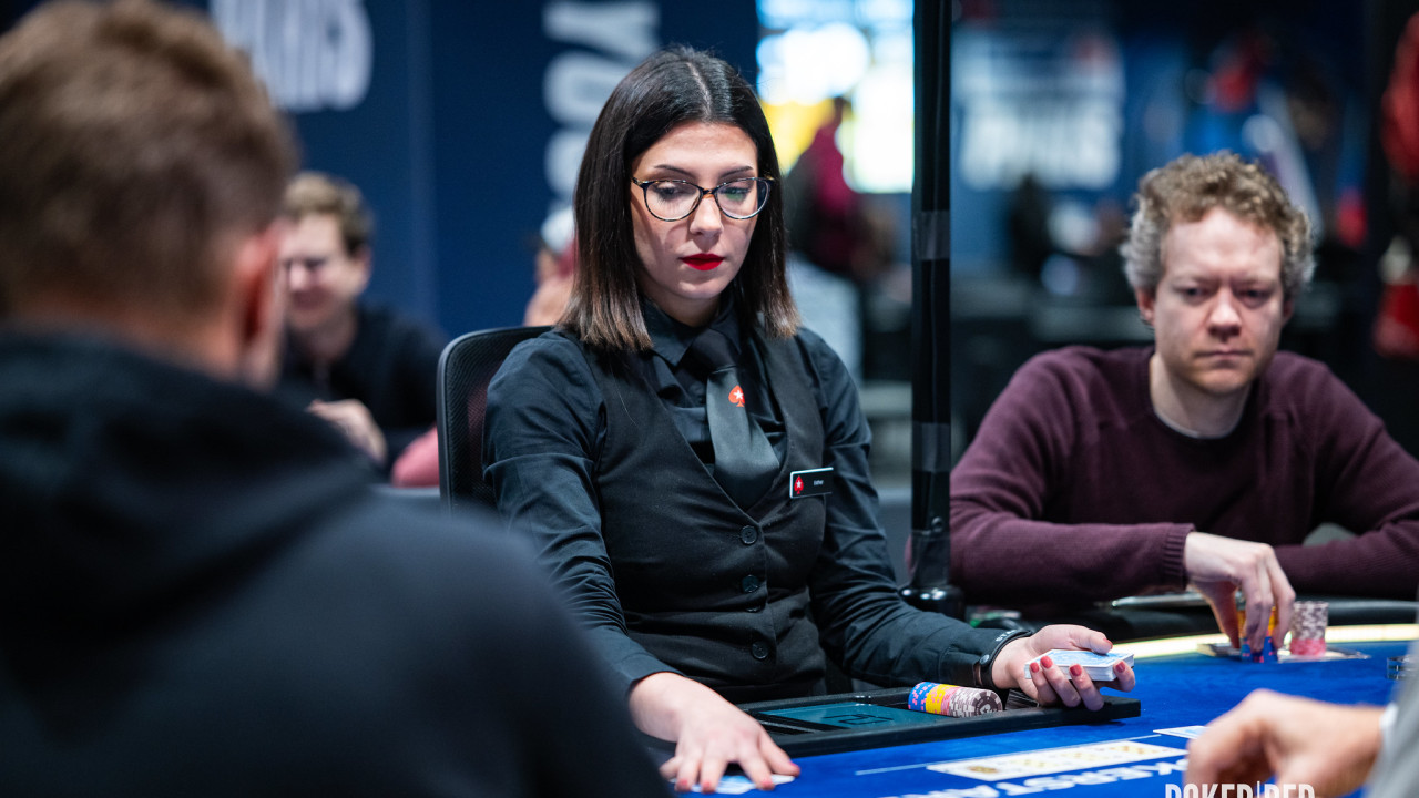 Descanso para cenar en el Main Event