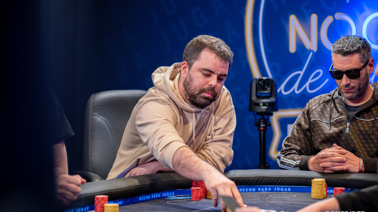 Borja Díaz, burbuja de Mesa Final del Main Event