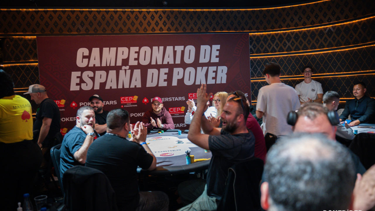 Dinner break en el Main Event