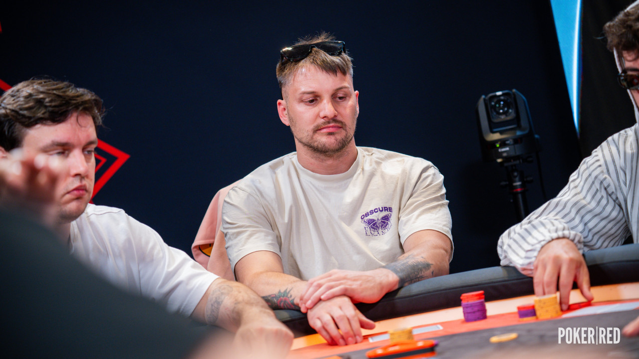 Jorge Ruiz (9º - 4,500 €), primero en caer de la mesa final