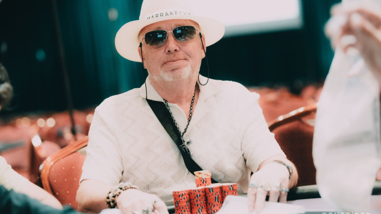 Robert Claraz chipleader del Día 1A