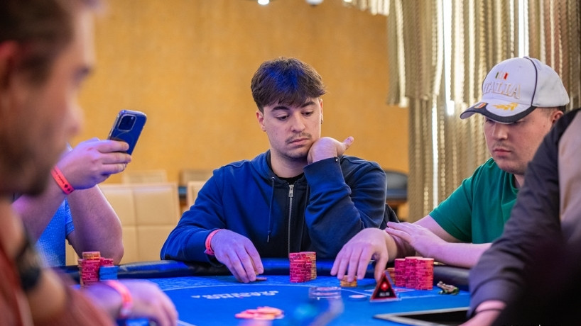 Bernat Pradas se lleva por delante a Miki Davitashvili (5.º, 6.350 €)