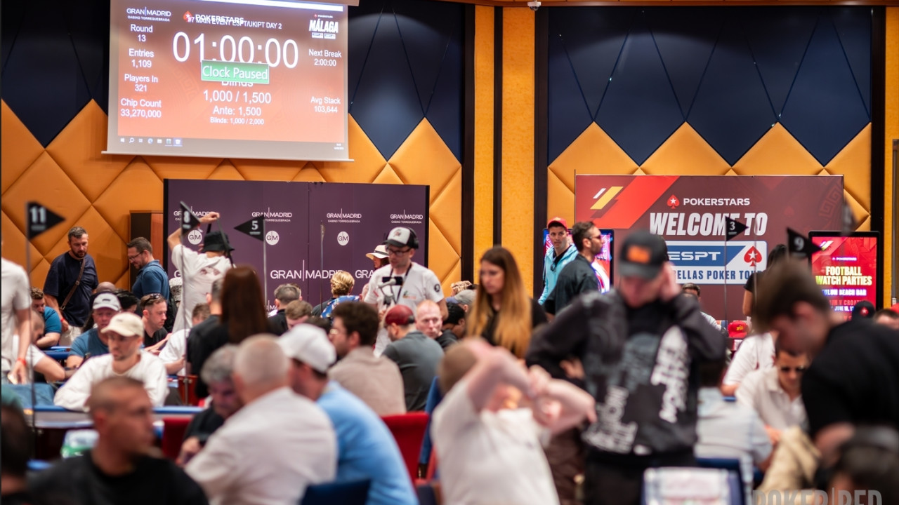 Empieza la fiesta en el Día 2 del Main Event 