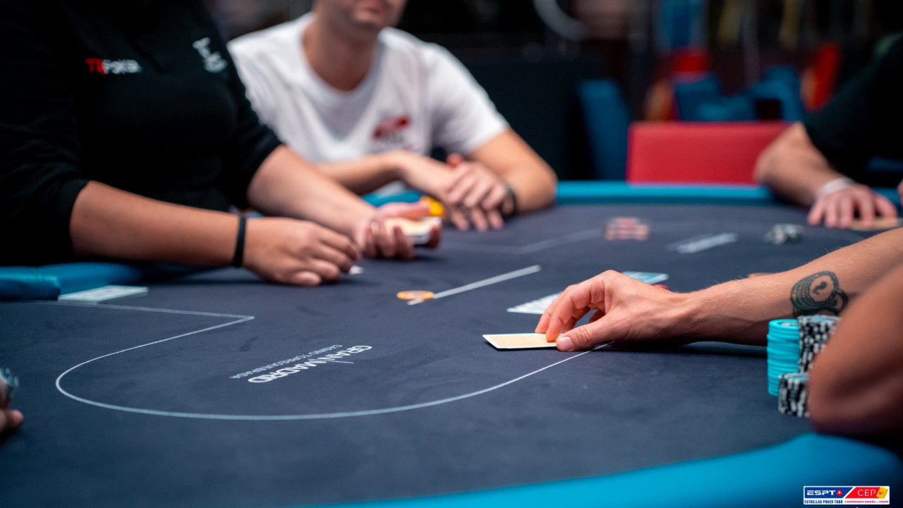 Stacks en la mesa final del Estrellas High Roller