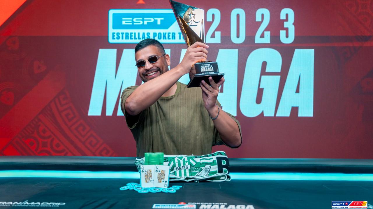 Omar del Pino"misterhest" campeón del Estrellas High Roller  