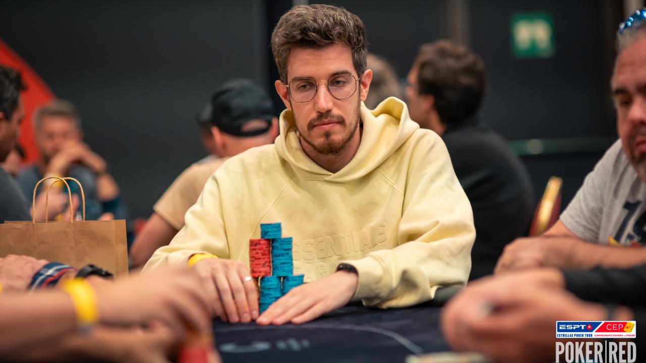 Jorge Palomino le gana un botazo a Alin Mitarache y se convierte en el chip leader