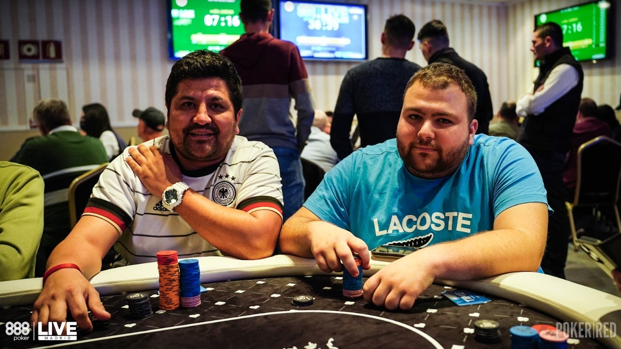 ¡Últimas 4 manos de la jornada en el Día 1B Main Event! 