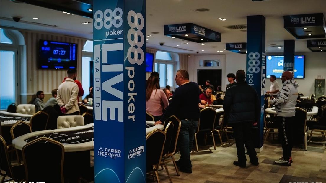 ¡Empieza el Día 1C del Main Event 888poker LIVE Madrid!