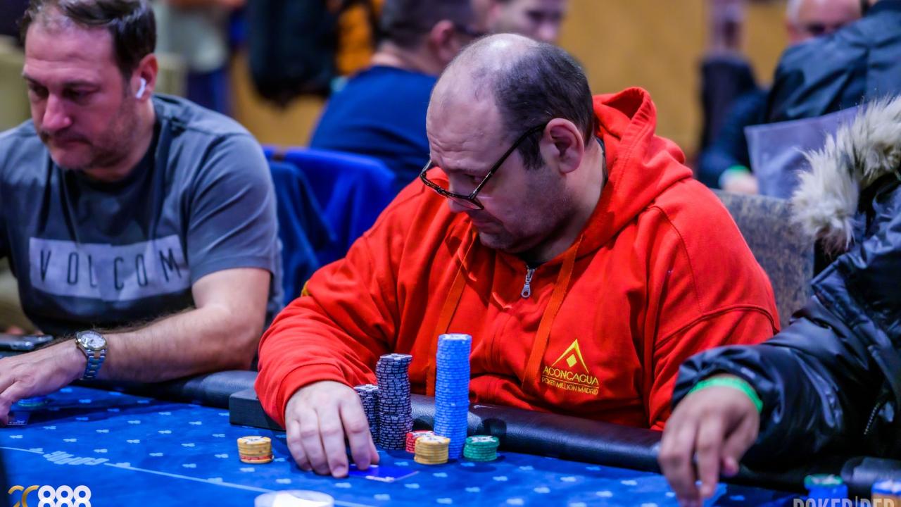 ¡Final de la jornada en el Día 1B del 888poker LIVE Madrid! 
