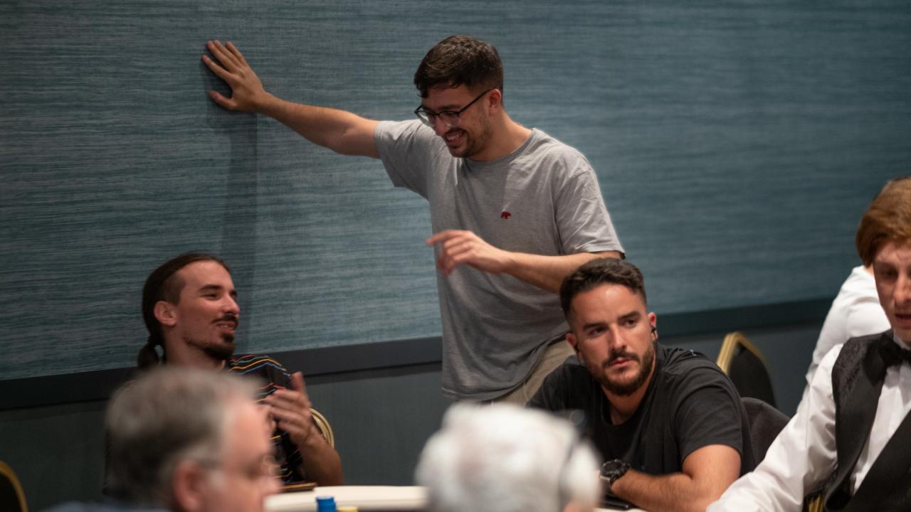 Descanso para la cena en el High Roller