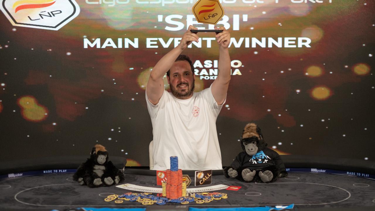 Víctor Aubeso "Sebi" campeón del Main Event 