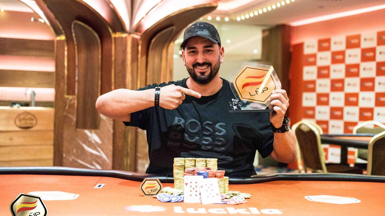 Sergio García "Confía88" ganador del Main Event 