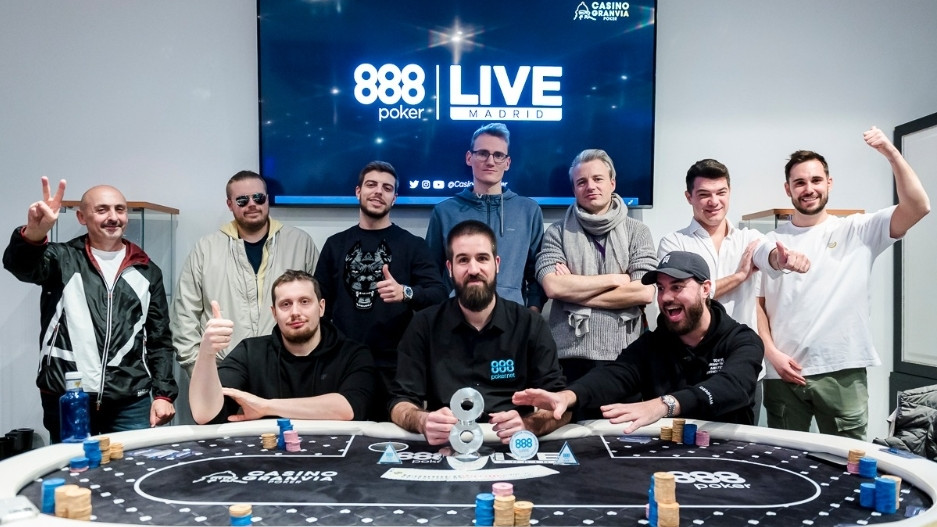 Mesa Final High Roller 888poker LIVE Madrid