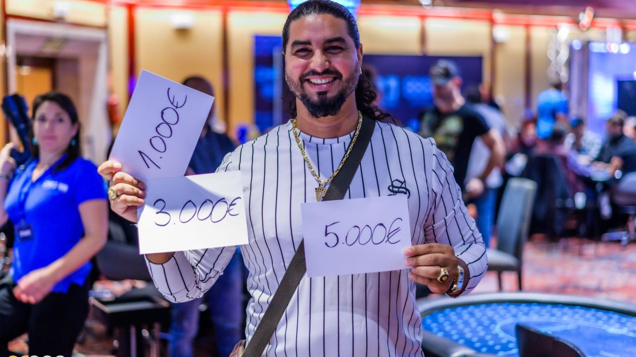 ¡Ramón Fernández, 9.000 € en Mystery Bounties antes del comienzo de la Mesa Final!