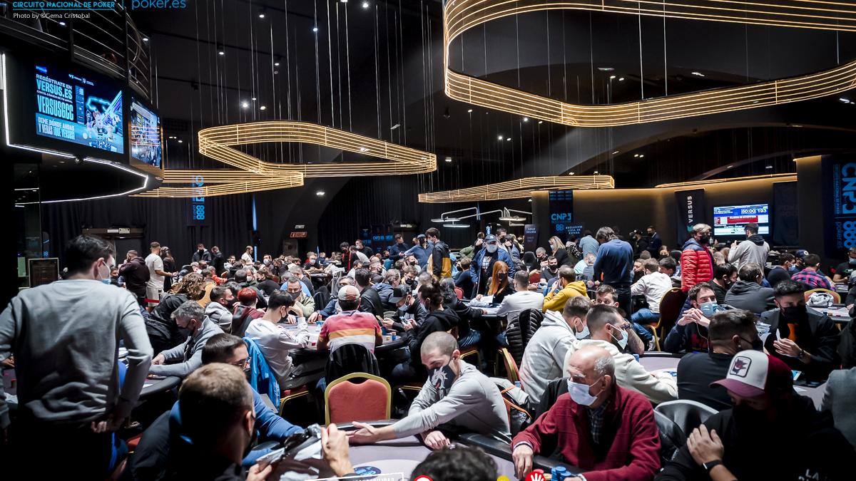 Descanso de la cena en el Main Event