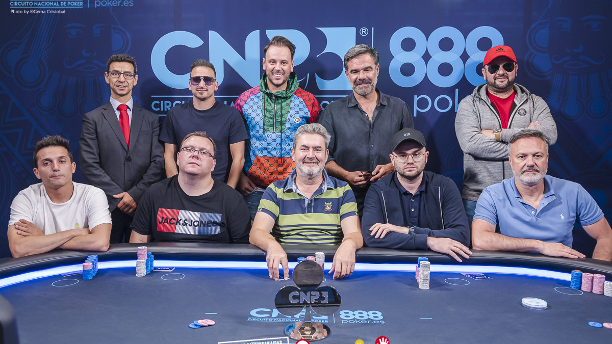 Mesa Final del Main Event del CNP888 Granada