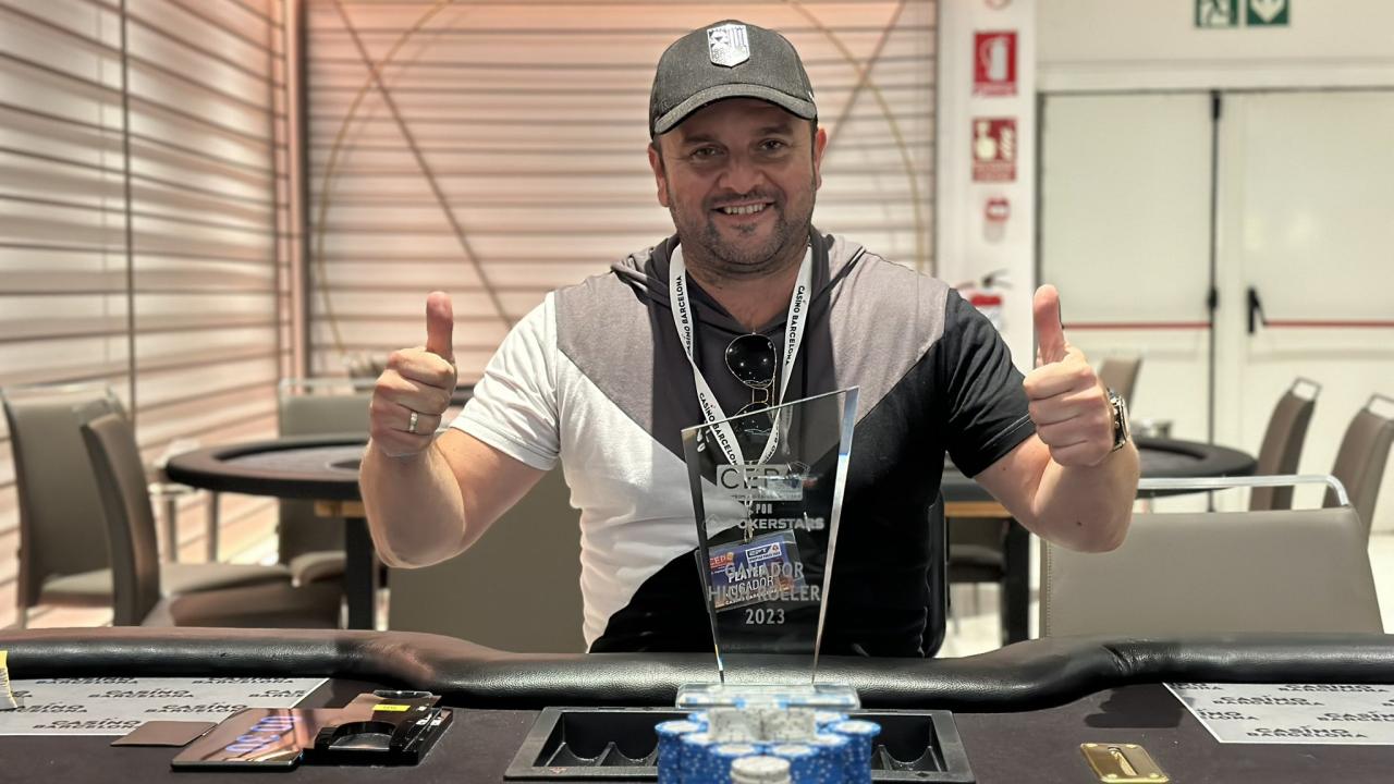 Sergio Leyva, campeón del High Roller CEP 