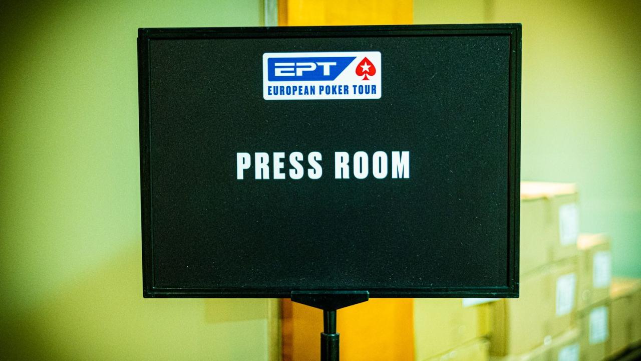 Segundo descanso de la jornada en el EPT Main Event